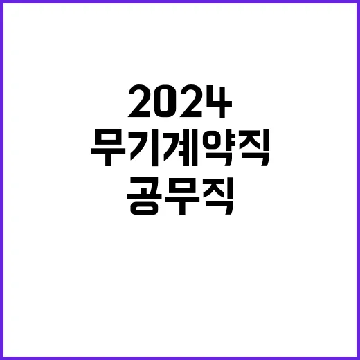 국민연금공단 2024년 하반기 공무직 공개채용