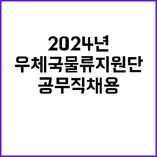 (재)우체국물류지원…