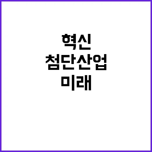 “미래 첨단산업 한…