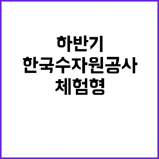 한국수자원공사 청년…