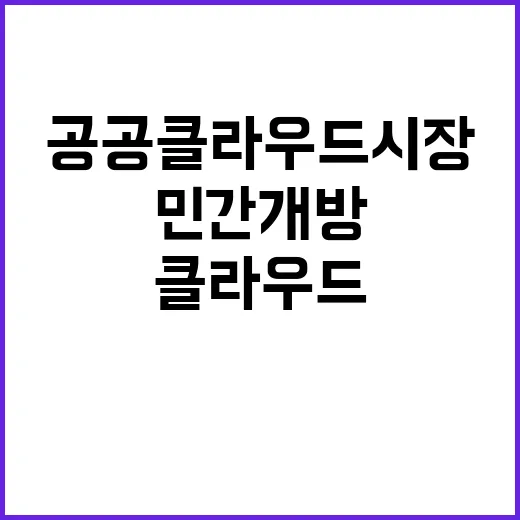 공공 클라우드 시장…