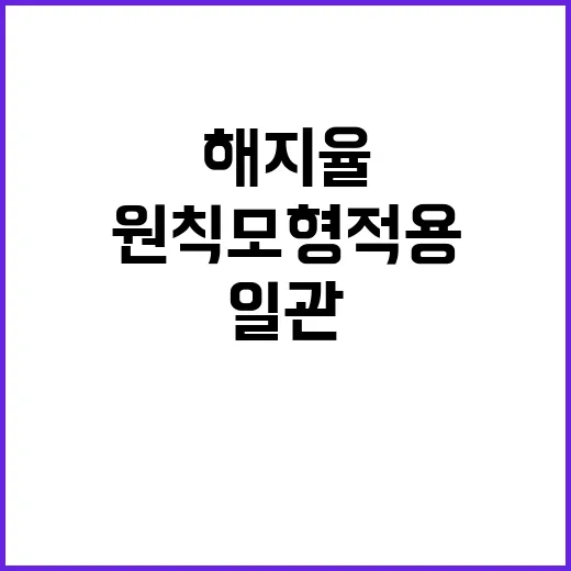 해지율 금융위 “일…