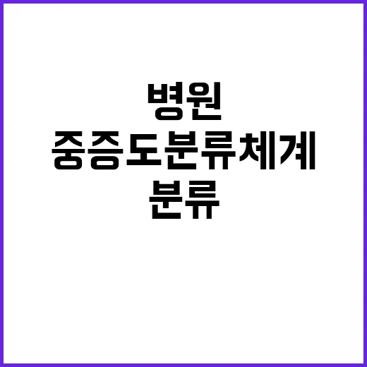 치과병원 중증도 분…