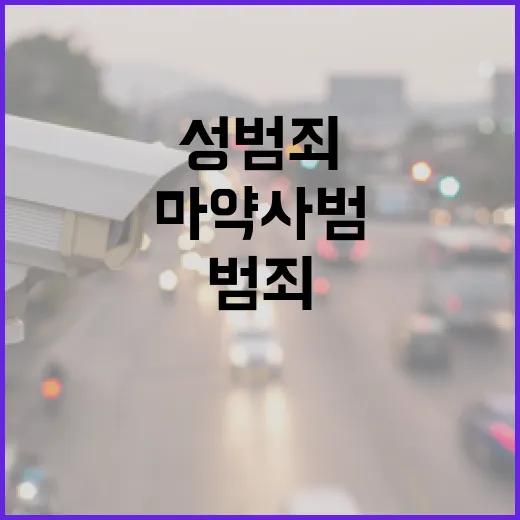 성범죄·마약사범 운…