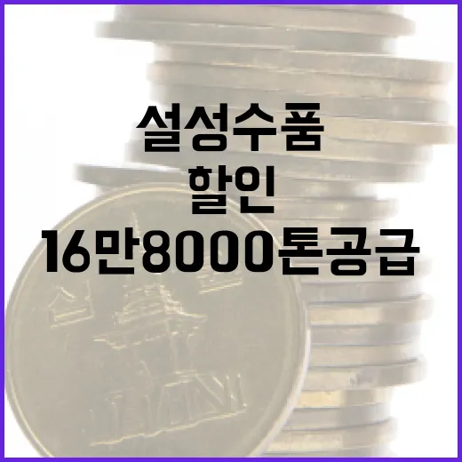 설 성수품 할인 1…