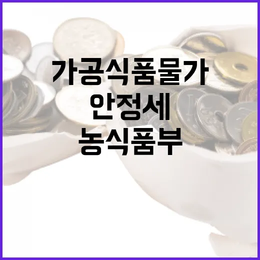 농식품부 가공식품 …