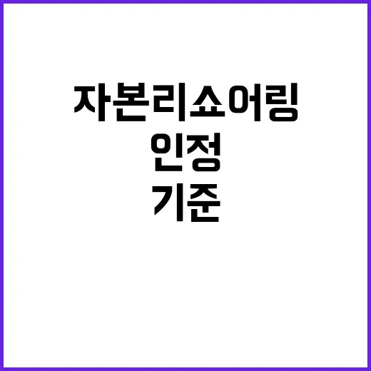 자본 리쇼어링 인정…