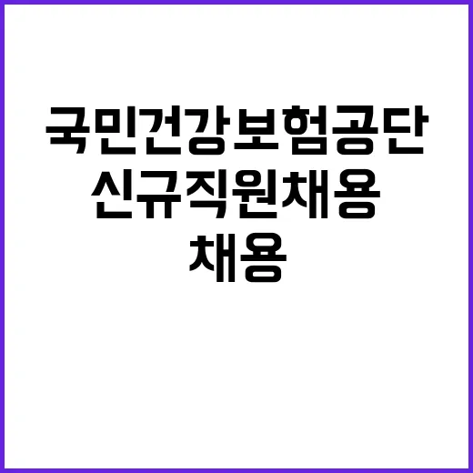 국민건강보험공단 “…