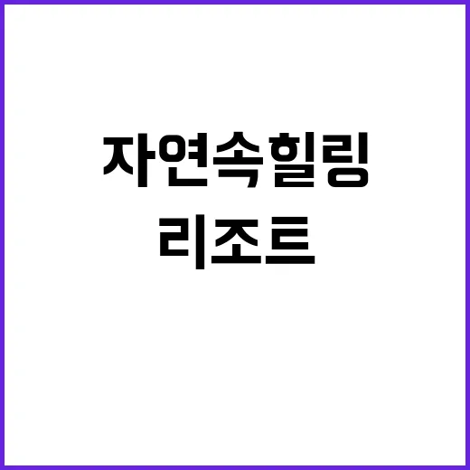 (주)소풍앤리조트 …