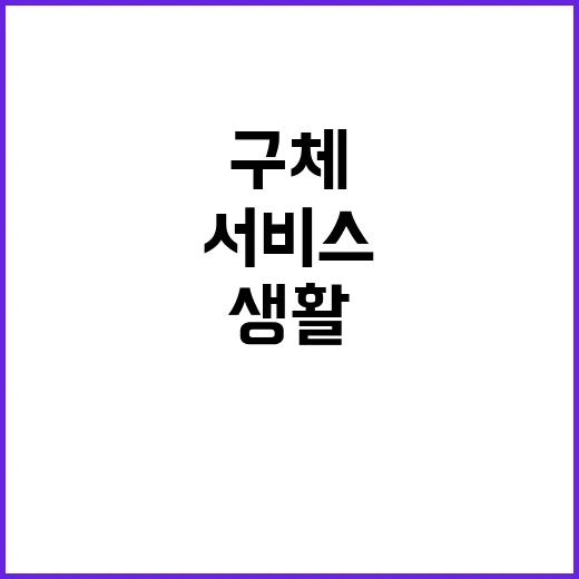 ‘생활편의 서비스’…