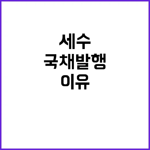 국채 발행 규모 세…