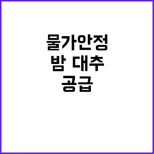 “물가 안정” 밤·…