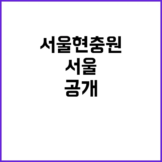 서울현충원 임시홈페이지 문제 점검 결과 공개!