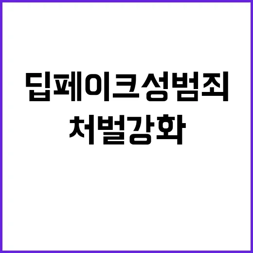 딥페이크 성범죄 비…