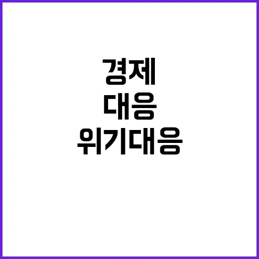 위기대응 경제운용 정상궤도 복귀의 모든 것