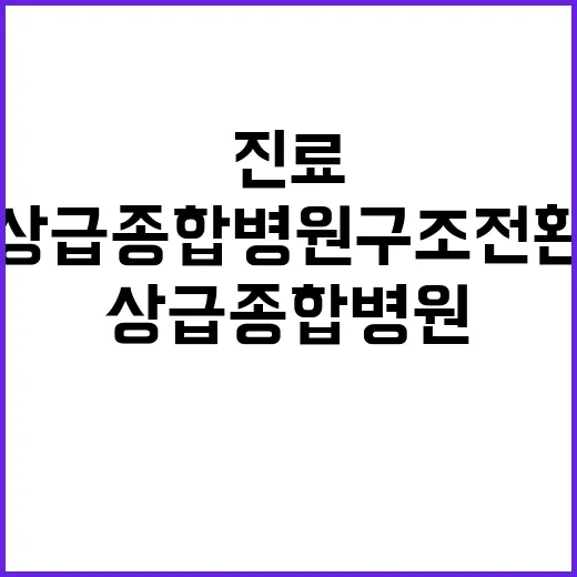 상급종합병원 구조전…