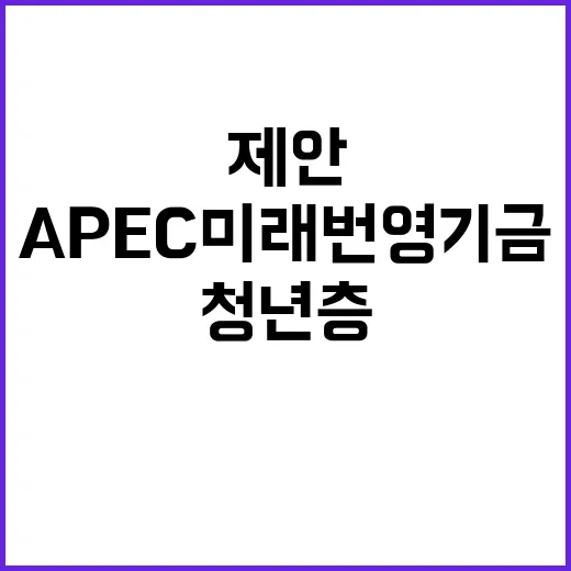 APEC 미래번영기…