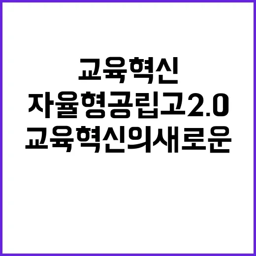 자율형 공립고 2.…