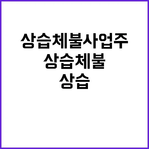 상습체불사업주 구인…