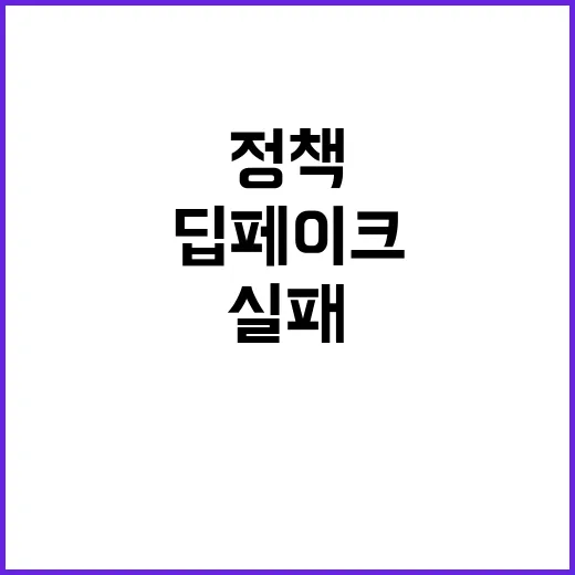 딥페이크 판별 실패…