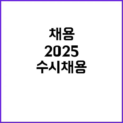 2025-07(약무직) 수시 채용 공고