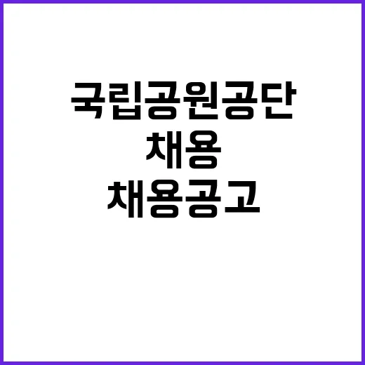 [태백산] 태백산국립공원사무소 겨울성수기 환경관리 기간제(한시인력) 채용 공고