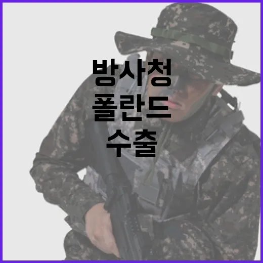 방사청 한폴란드 방…