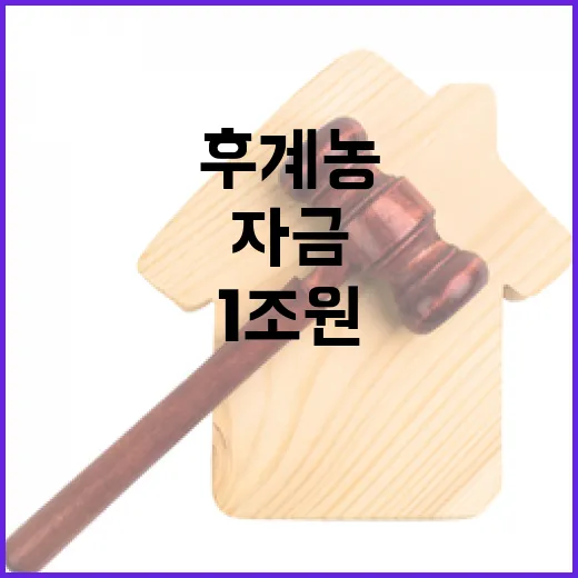 후계농 육성 자금 1조원으로 대폭 확대된다!