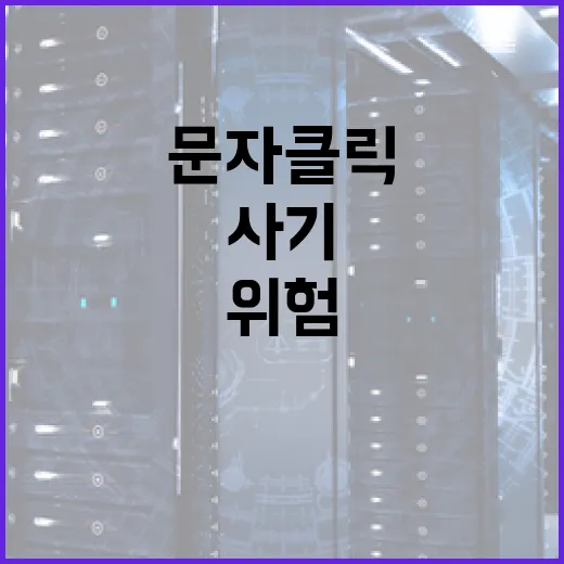 세뱃돈 사기 문자 클릭 시 낭패 위험 증가!