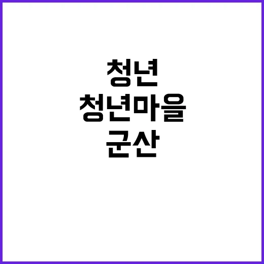 청년마을 공유주거,…