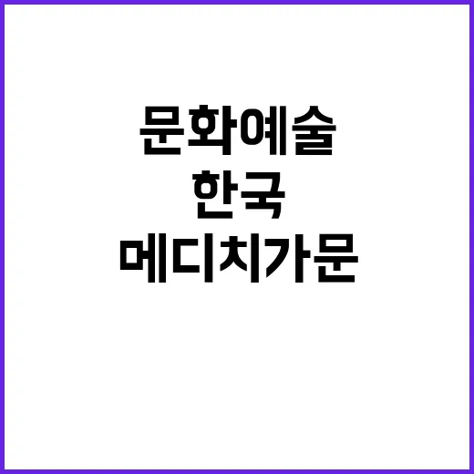 메디치 가문, 한국…