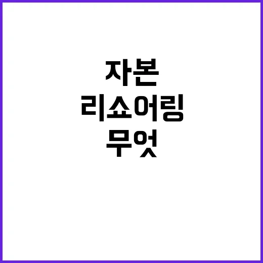 자본 리쇼어링 인정…