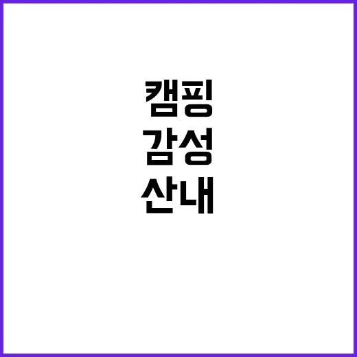 산내캠핑일기 특별한…