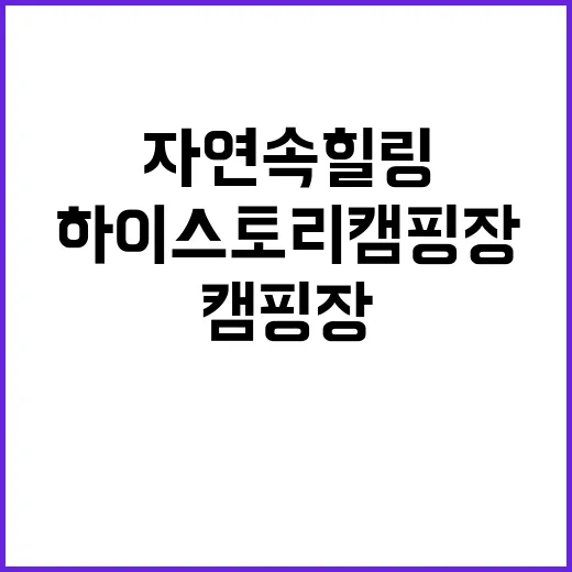 하이스토리 캠핑장