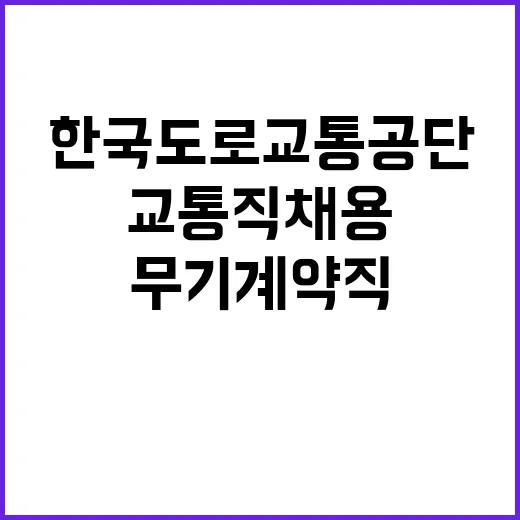 한국도로교통공단 안…