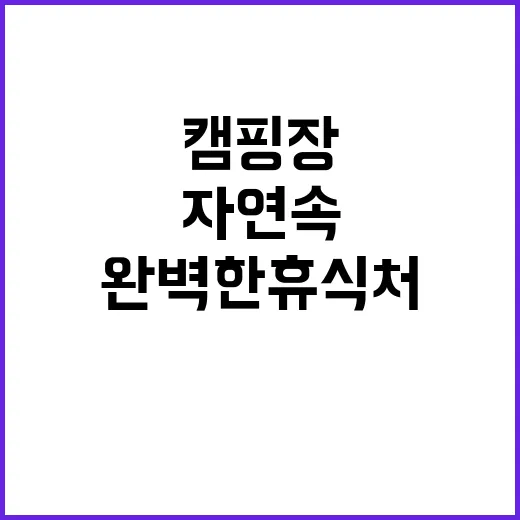 경산 모골캠핑장