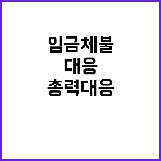 임금체불 해소 큐텐그룹 전담팀 총력 대응!