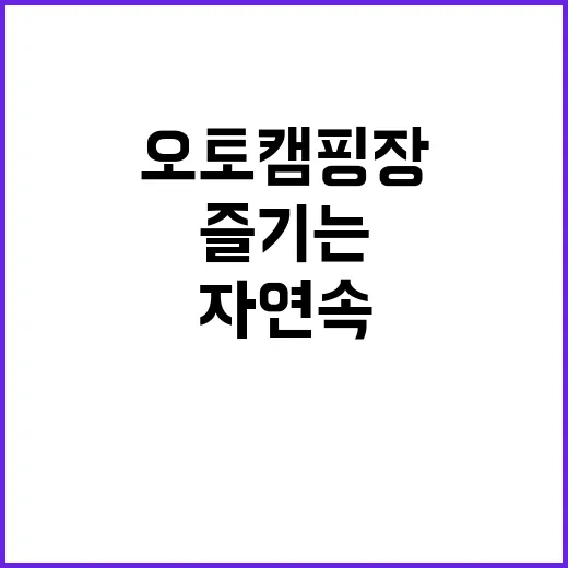 에덴 오토 캠핑장 …