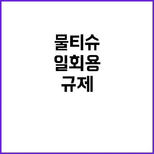 환경부 규제 일회용…