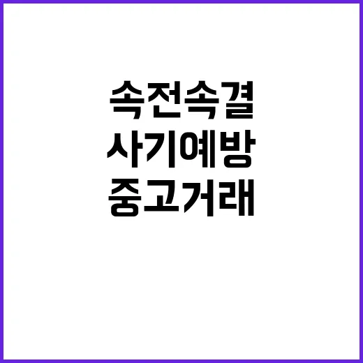 어선정보 중고거래 사기 예방을 위한 해수부의 속전속결!