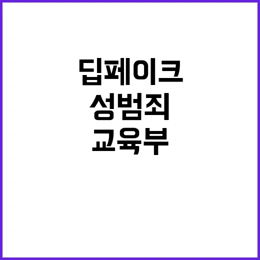 딥페이크 성범죄 교…