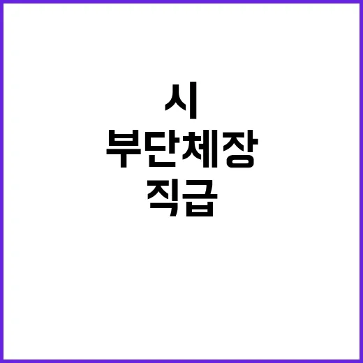 부단체장 지방부이시…