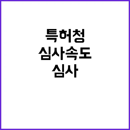 상표심사 속도 개선…