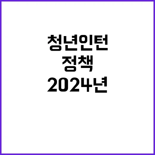 “청년인턴들 2024년 정책 현장에 모인 이유”