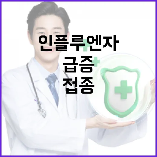 인플루엔자 급증! …