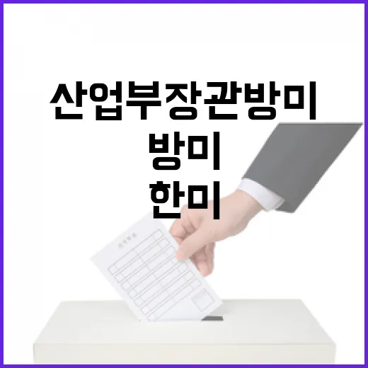 산업부 장관 방미로…