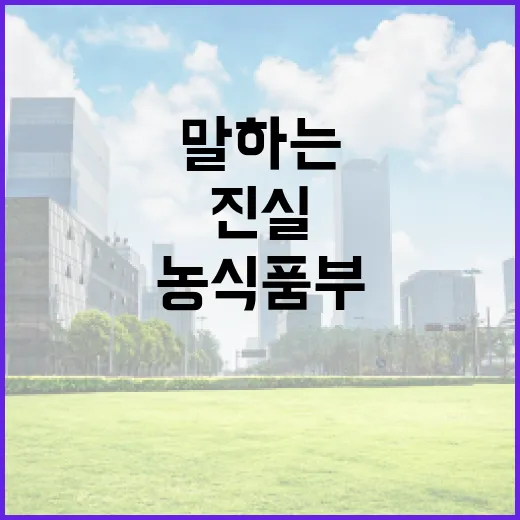 꽃 가격 안정적? 농식품부가 말하는 올해 진실!