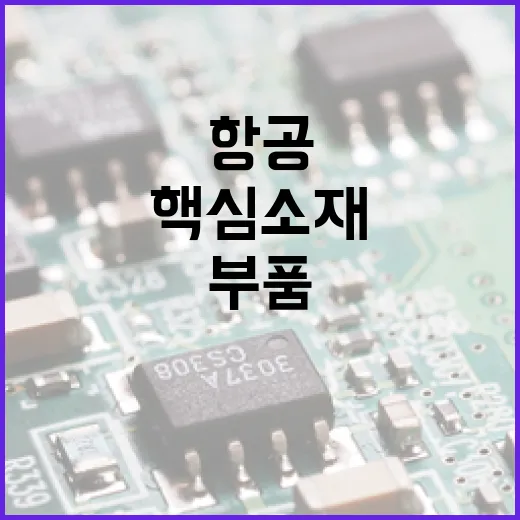 우주항공산업 핵심 소재·부품 국산화 현황 공개!