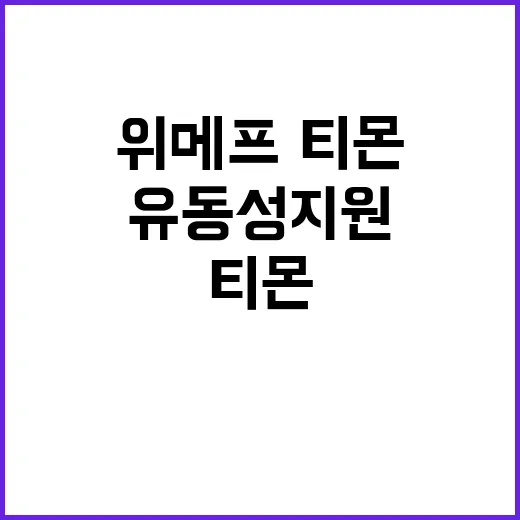 위메프·티몬, 추가 유동성 지원방안 필요하다!