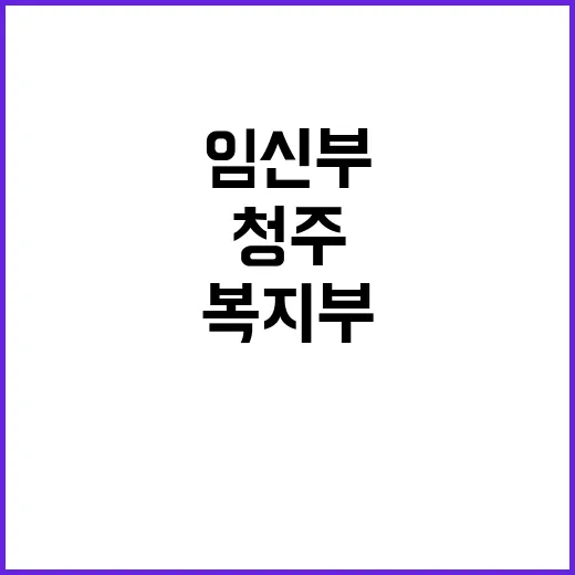 “복지부 발표 청주…